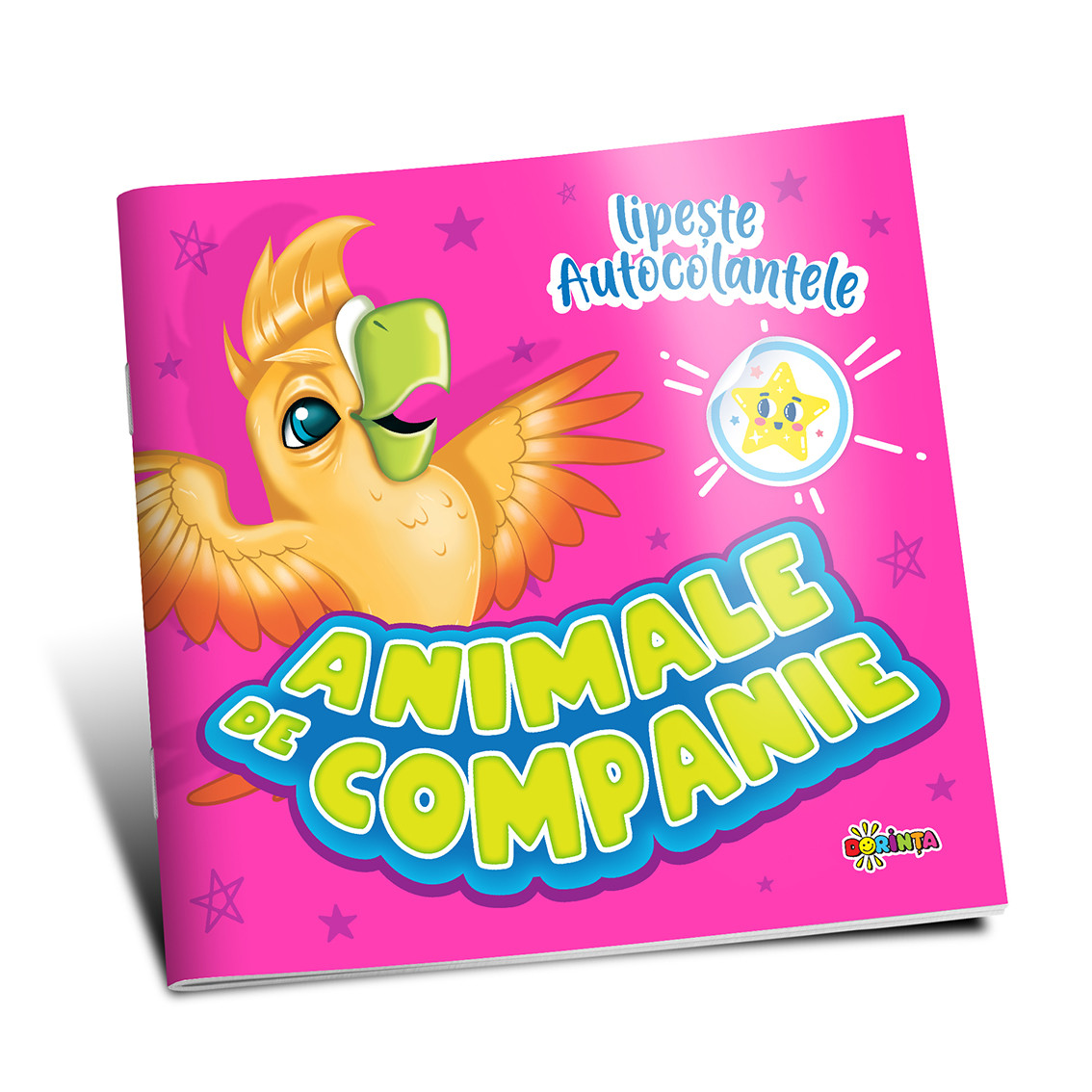 Lipește autocolante. Animale de companie